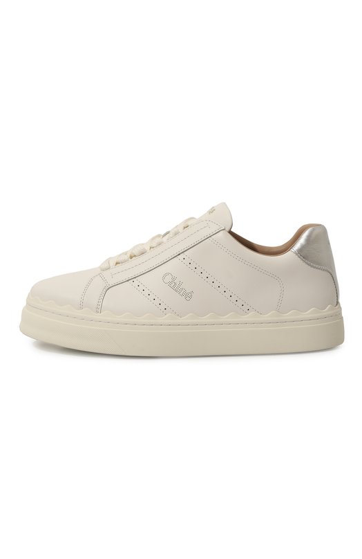 Кожаные кеды Telma Chloé CHC24S953HU Белый  CHC24S953HU Фото 4