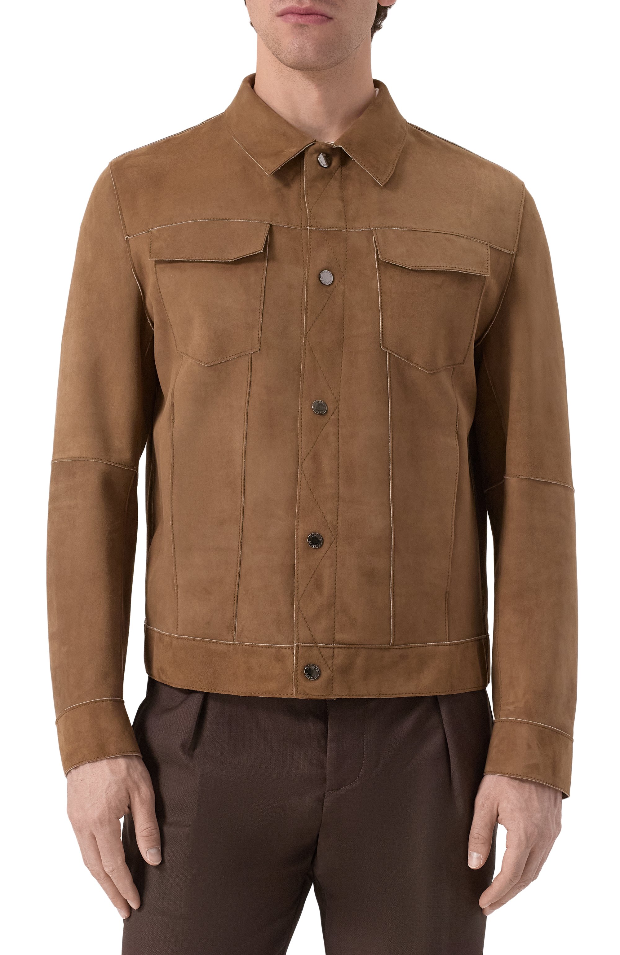 Замшевая куртка GIMO'S, арт. 5S20.1.110.80, фото 3