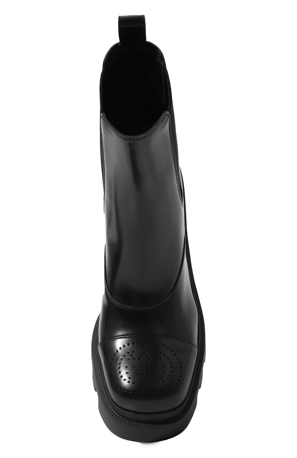 Кожаные ботильоны GUCCI, арт. 670405 DKSN0, фото 6