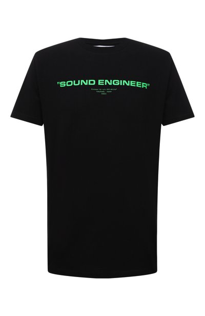 Хлопковая футболка OFF-WHITE, арт. 0MAA027G21JER002, фото 1