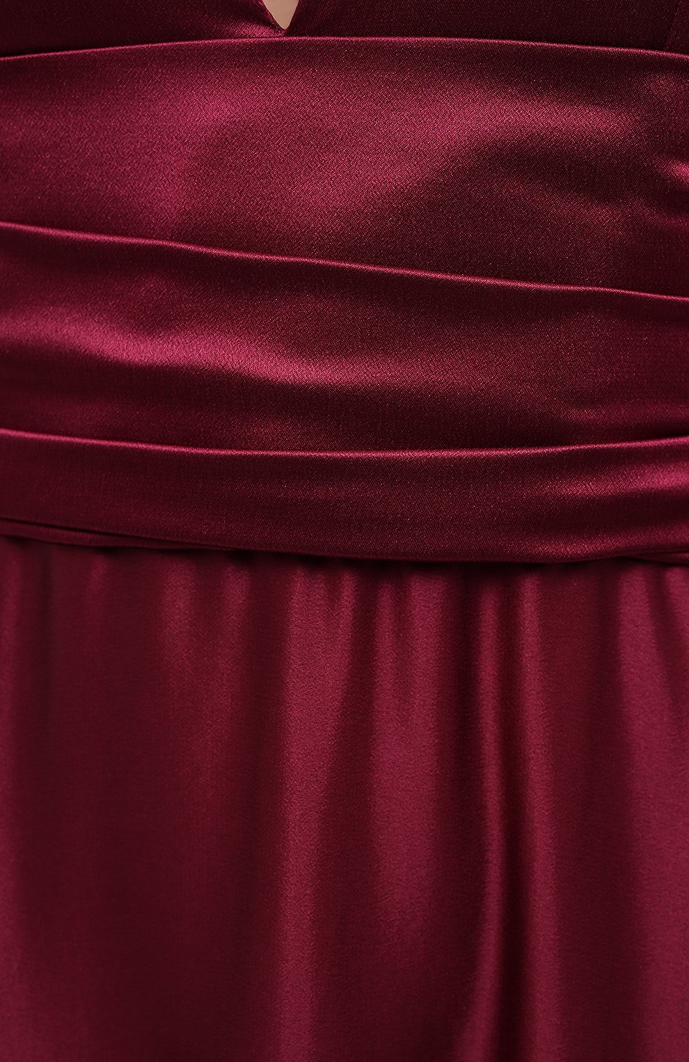 Атласное платье DOLCE & GABBANA бордового цвета по цене 521500 руб., арт. F6K2PT/FU1NG, фото 5 Атласное платье DOLCE & GABBANA, арт. F6K2PT/FU1NG, фото 5