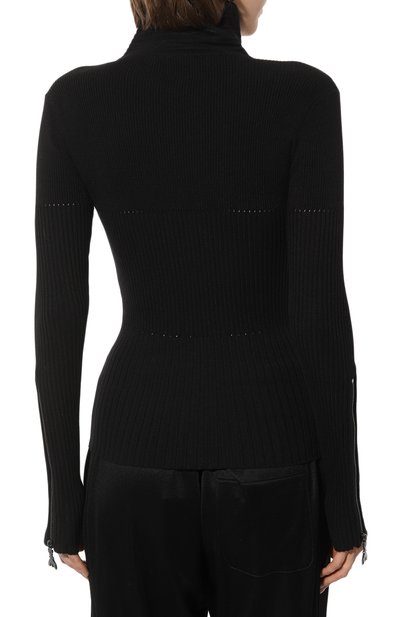 Кардиган из вискозы PATRIZIA PEPE черного цвета по цене 28800 руб., арт. 8K0138_K7X5, фото 4 Кардиган из вискозы PATRIZIA PEPE, арт. 8K0138_K7X5, фото 4