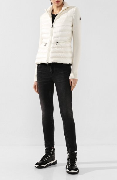 Утепленный кардиган MONCLER, арт. E2-093-94573-00-A9108, фото 2
