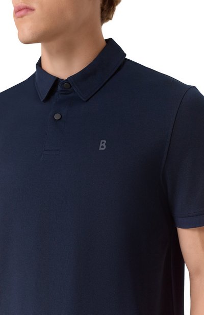 Поло BOGNER темно-синего цвета по цене 15400 руб., арт. 58122727, фото 5 Поло BOGNER, арт. 58122727, фото 5