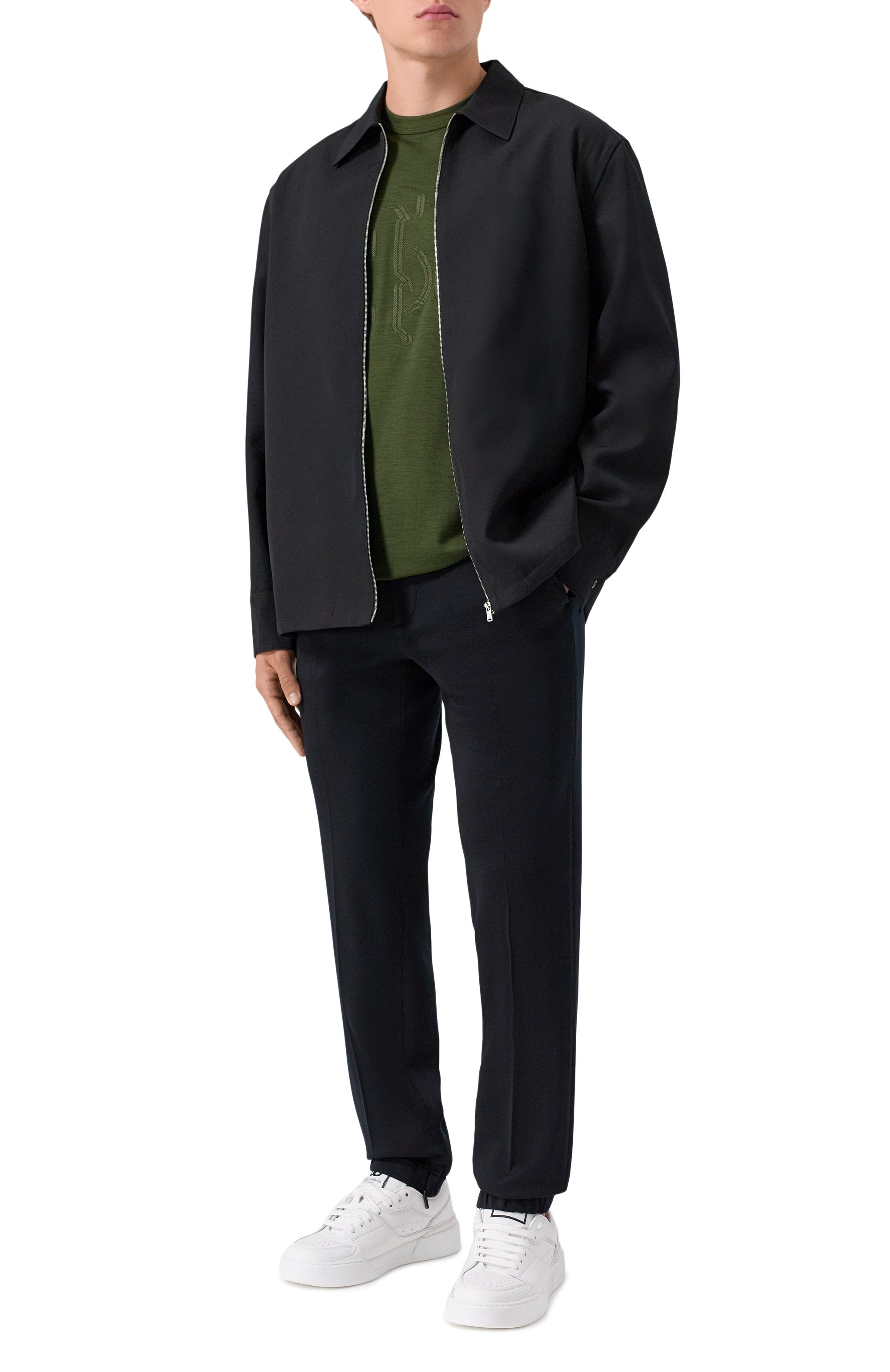 Шерстяная футболка STEFANO RICCI, арт. MNH5304600/WPA02T, фото 2