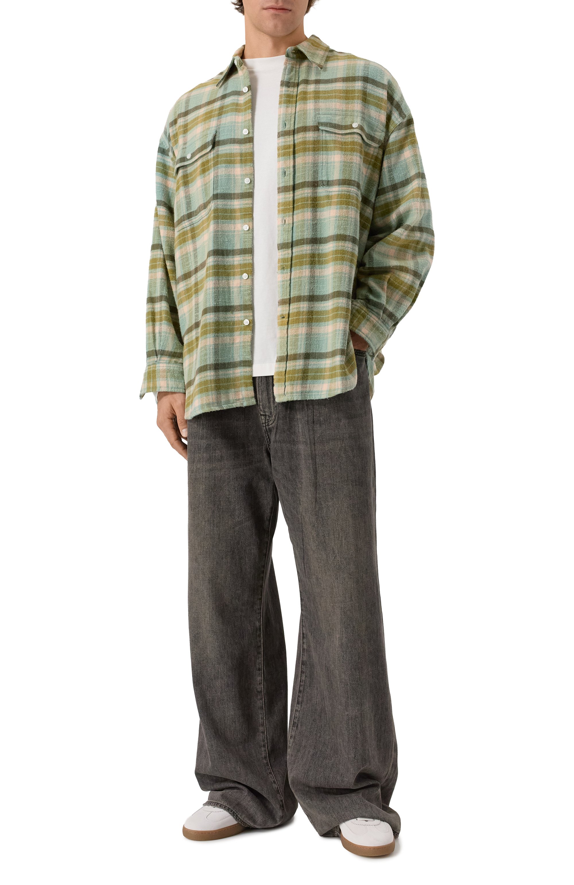 Хлопковая рубашка R13, арт. R13WR415-R559B/M, фото 2