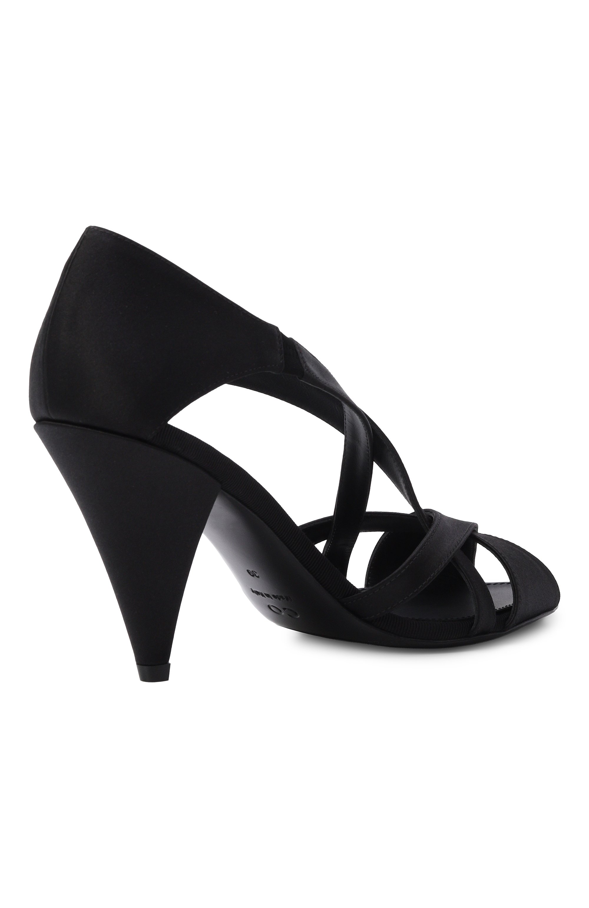 Текстильные босоножки CO, арт. 0833RAS0-BLA, фото 5