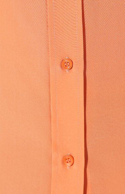 Шелковая блузка M MISSONI оранжевого цвета по цене 41600 руб., арт. 2DJ00001/2W0010, фото 5 Шелковая блузка M MISSONI, арт. 2DJ00001/2W0010, фото 5