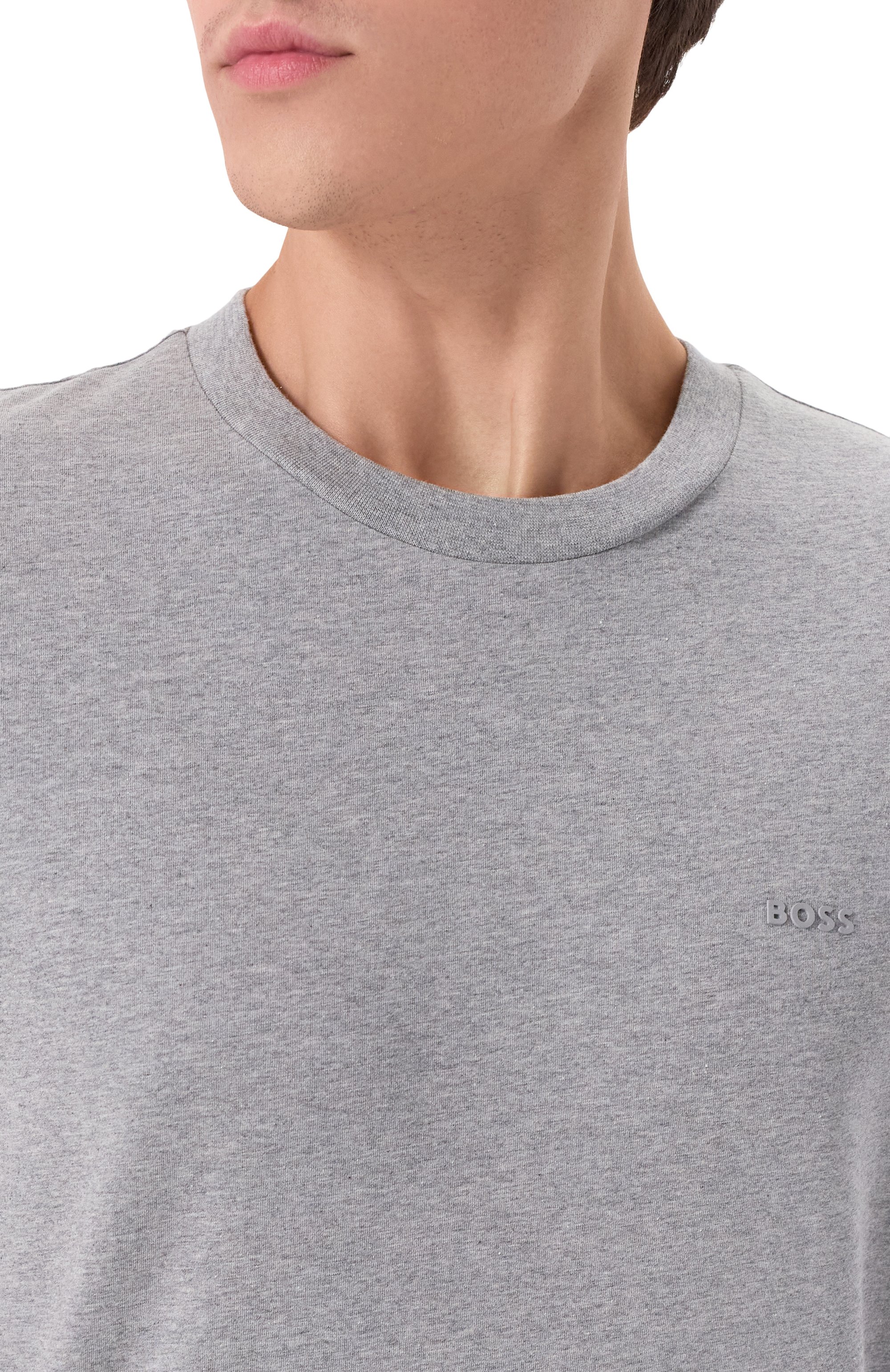 Хлопковая футболка BOSS, арт. 50468347, фото 5