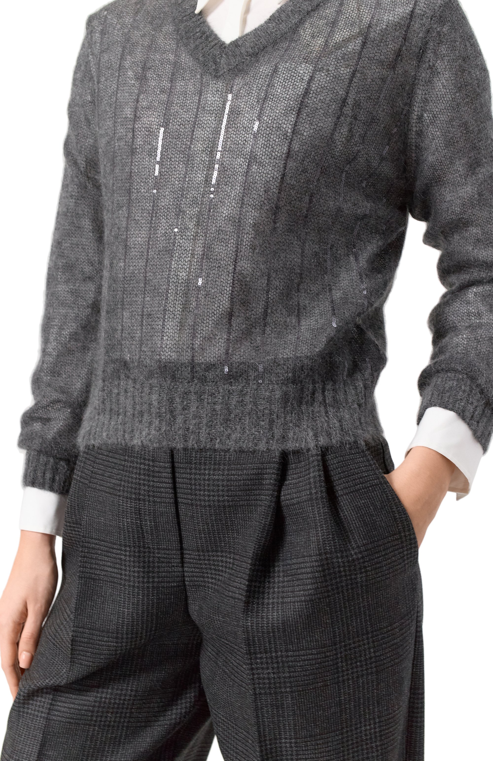 Пуловер BRUNELLO CUCINELLI, арт. M2I775002, фото 5