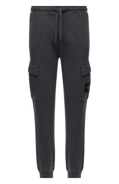 Хлопковые джоггеры STONE ISLAND, арт. 751565220, фото 1