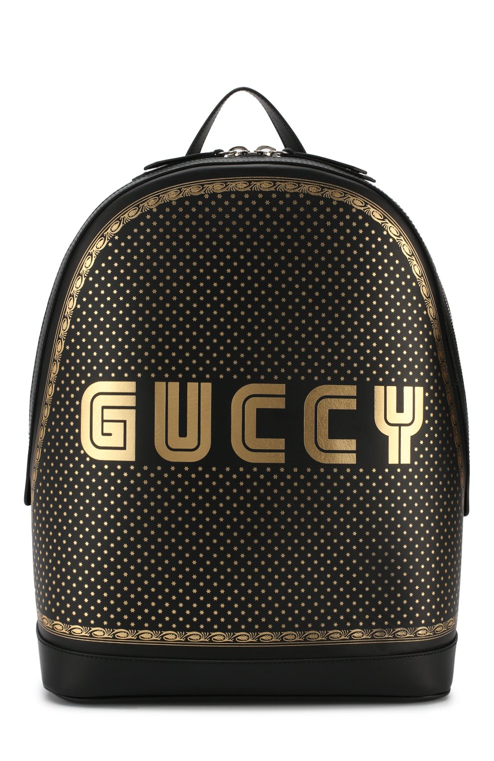 Кожаный рюкзак guccy с декоративной отделкой GUCCI, арт. 419584/DVU7N, фото 1