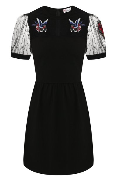 Женское платье из вискозы REDVALENTINO, арт. RR0MJ01H/QNK