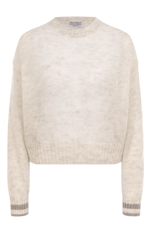 Свитер Brunello Cucinelli M2I780110P Кремовый M2I780110P