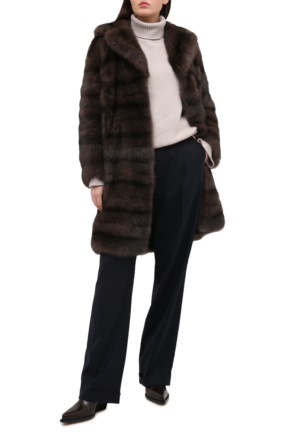 Шуба из соболя VALENTINO, арт. UF3FAA893DF, фото 2