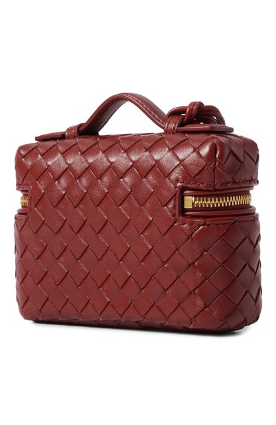 Сумка candy bang bang BOTTEGA VENETA бордового цвета по цене 197000 руб., арт. 875454/V0HW0, фото 4 Сумка candy bang bang BOTTEGA VENETA, арт. 875454/V0HW0, фото 4