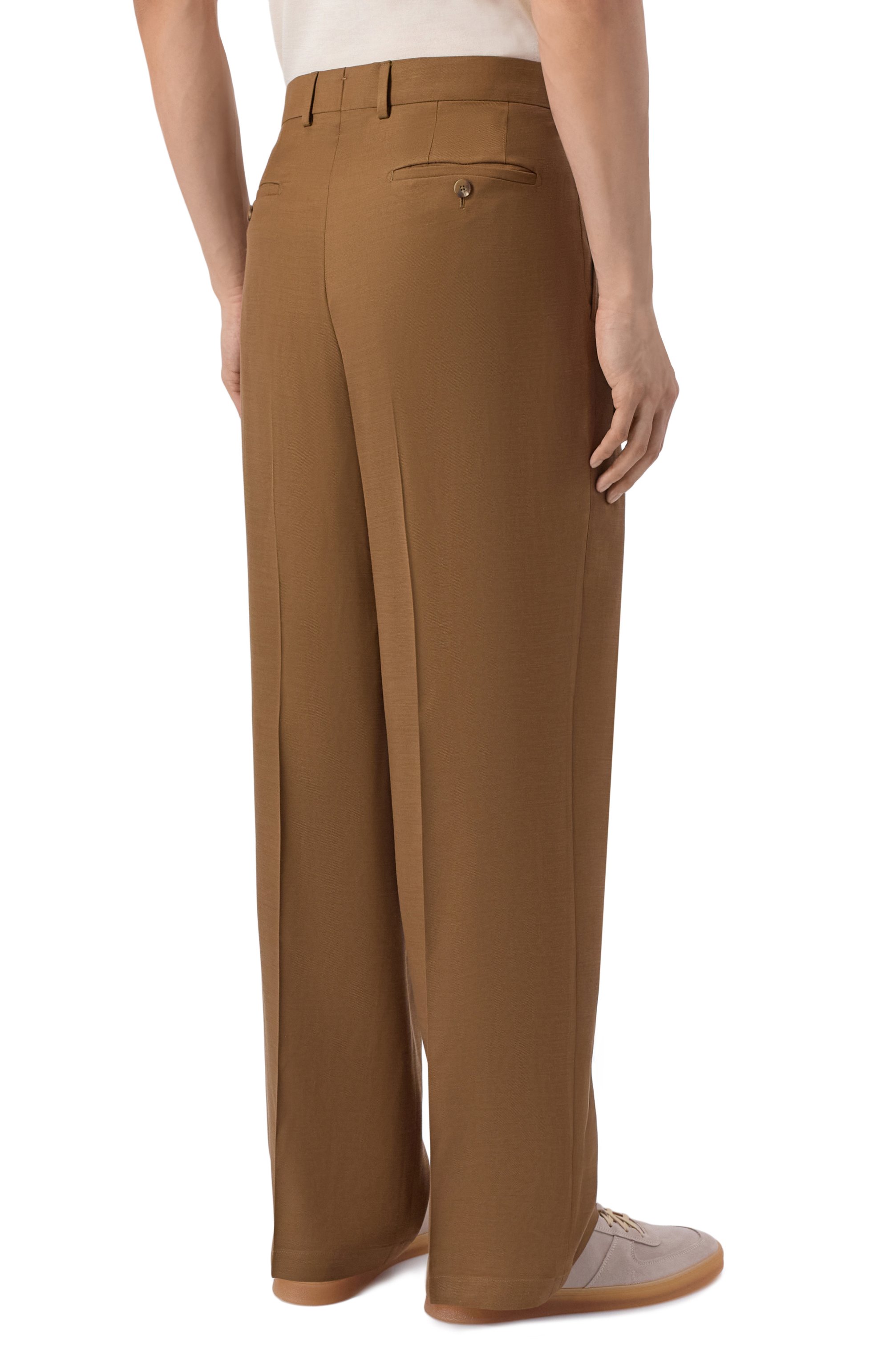 Брюки из вискозы и лиоцелла 12 STOREEZ, арт. 137275, фото 4