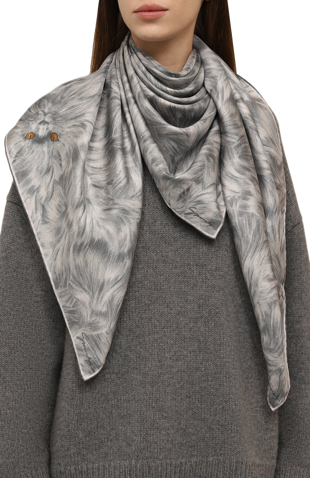 Шелковая шаль GIVENCHY, арт. GV1212, фото 2