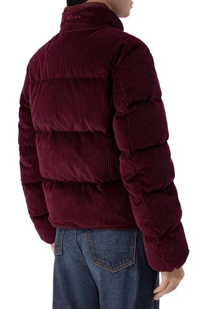 Вельветовый пуховик KITON бордового цвета по цене 444000 руб., арт. D62632K0557L, фото 4 Вельветовый пуховик KITON, арт. D62632K0557L, фото 4