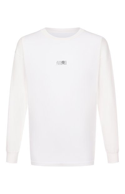 Мужская хлопковый лонгслив MM6, арт. SH0GC0034/S24312