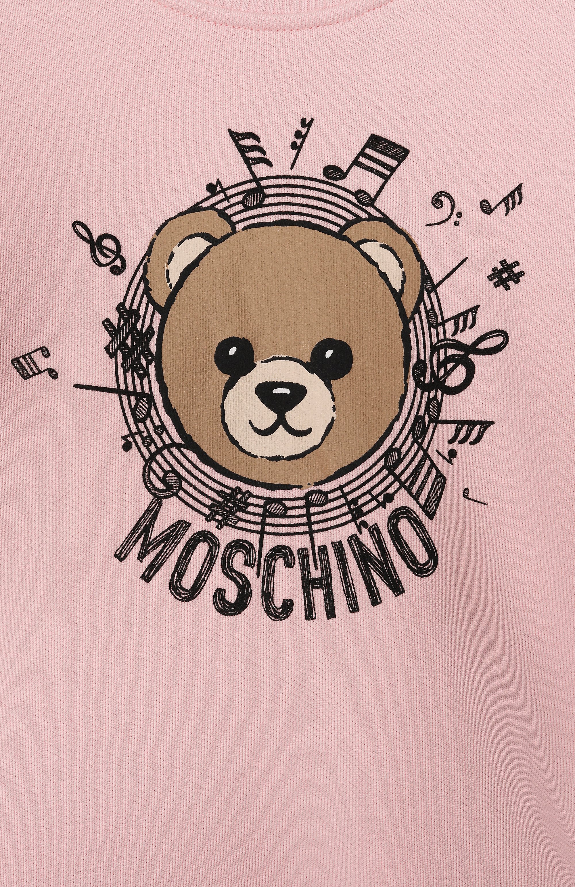 Хлопковое платье MOSCHINO, арт. HDV0GS/LCA23/4-8, фото 3