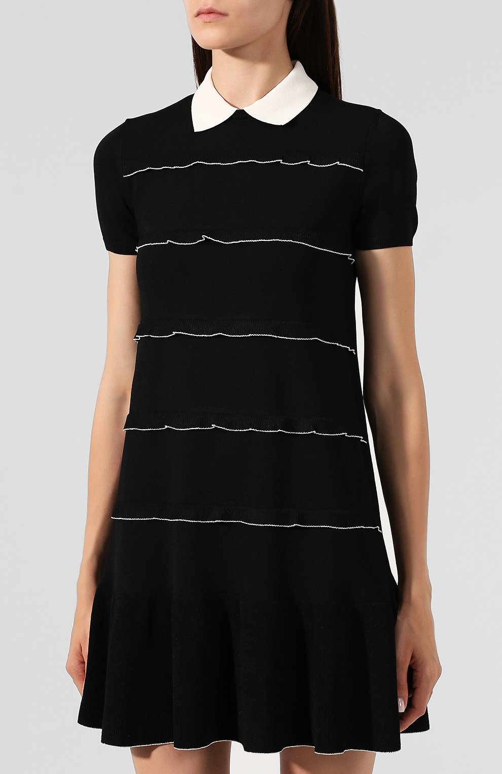 Платье из вискозы REDVALENTINO, арт. SR3KDA81/4GF, фото 3
