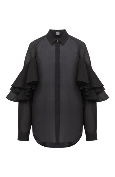 Хлопковая блузка TOTEME, арт. L0CARN0 203-702-704, фото 1