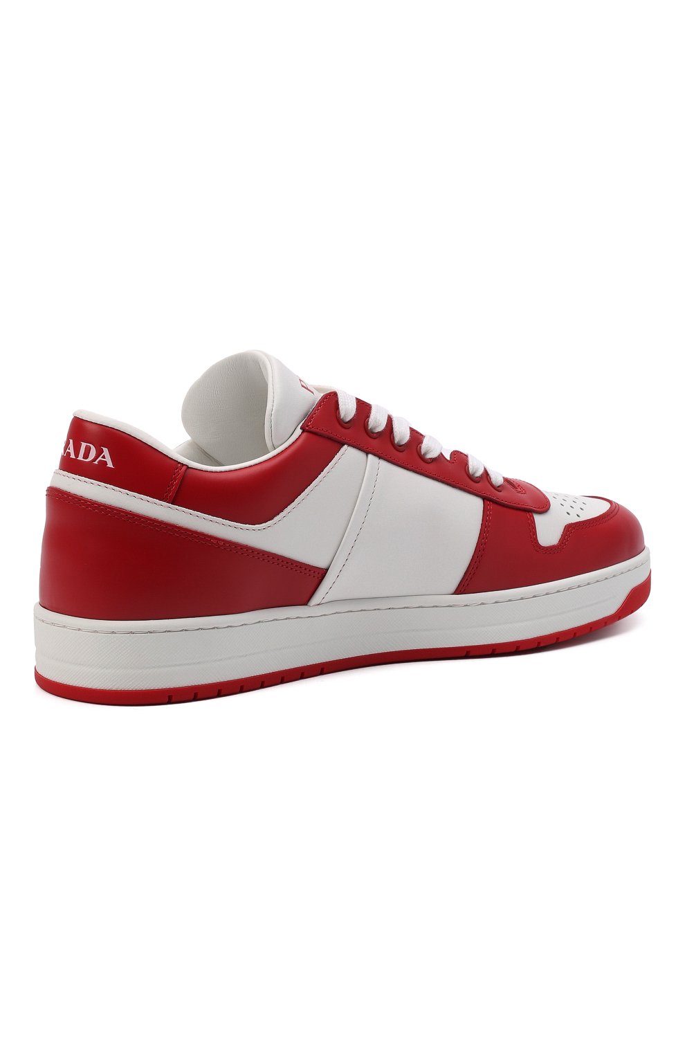 Кожаные кеды PRADA, арт. 2EE364-3LKG-F0O3N, фото 5