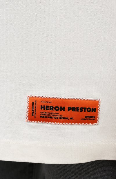 Хлопковая футболка HERON PRESTON, арт. HWAA023F21JER0030422, фото 5