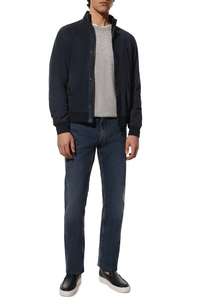 Кожаные слипоны DOUCAL'S, арт. DU2986ERICUZ109IB10, фото 2