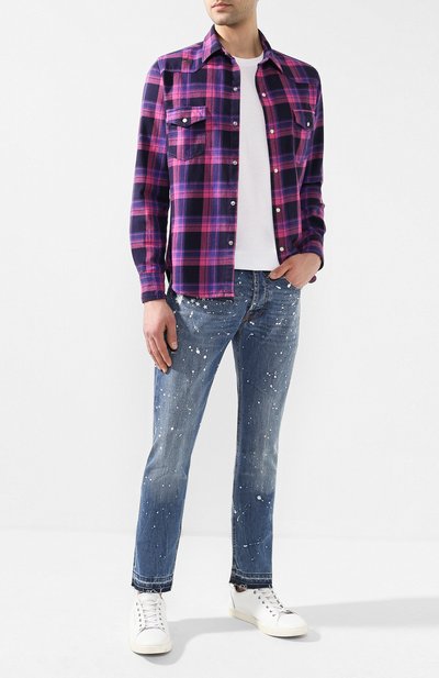 Хлопковая рубашка THE EDITOR, арт. E601277T13/5701, фото 2