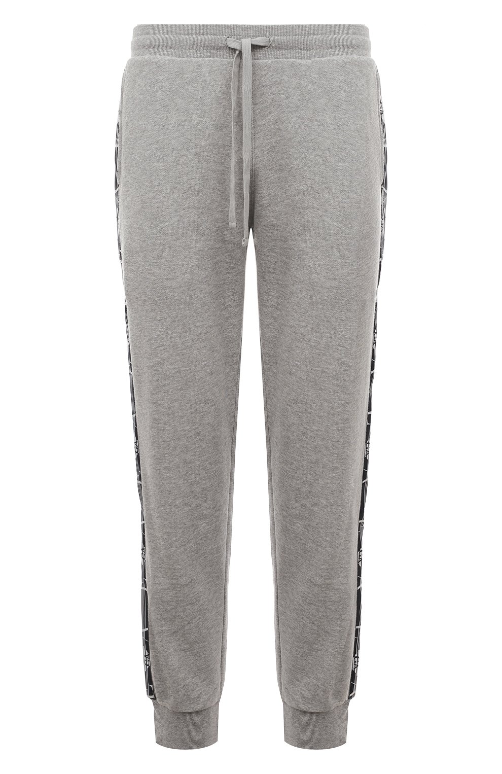 Джоггеры EMPORIO ARMANI серого цвета по цене 11250 руб., арт. 111690/3R571, фото 1 Джоггеры EMPORIO ARMANI, арт. 111690/3R571, фото 1
