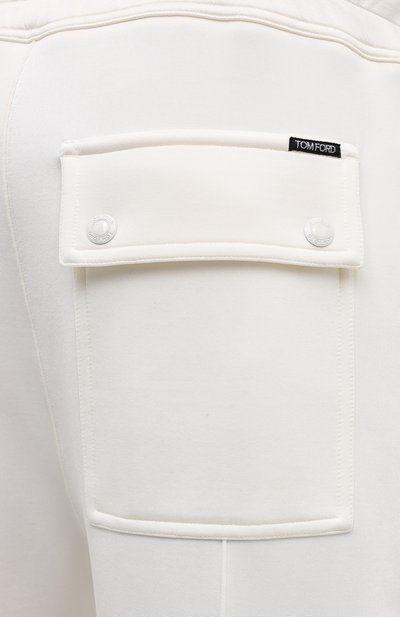 Брюки TOM FORD белого цвета по цене 160000 руб., арт. TFJ997/BV271, фото 5 Брюки TOM FORD, арт. TFJ997/BV271, фото 5
