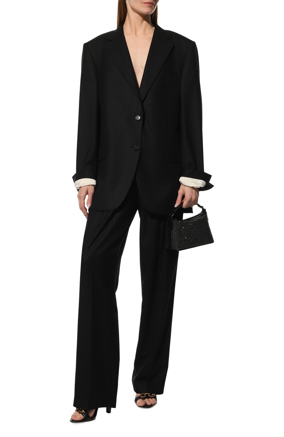 Шерстяной жакет SASHAVERSE, арт. JT004_BlackFW22, фото 2