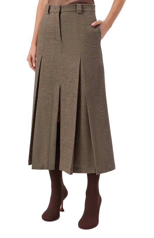 Юбка N21 C051/3005 Коричневый  C051/3005 Фото 3