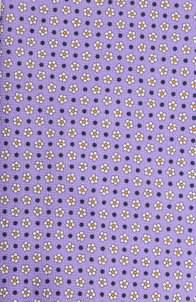 Хлопковый галстук ETON сиреневого цвета по цене 14150 руб., арт. A000 33291, фото 4 Хлопковый галстук ETON, арт. A000 33291, фото 4