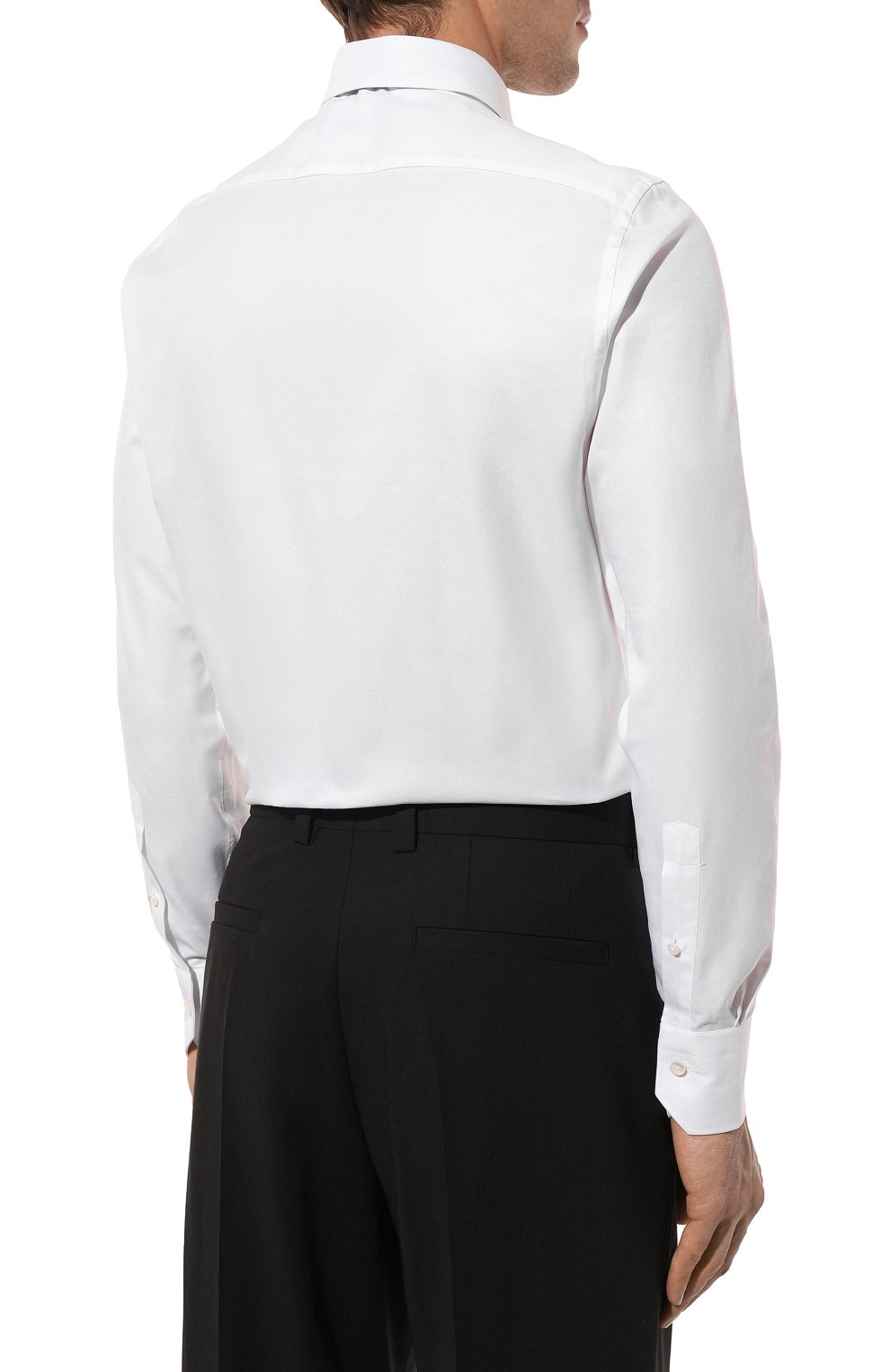 Хлопковая сорочка ZEGNA, арт. 701502A7/9MS0JI, фото 5