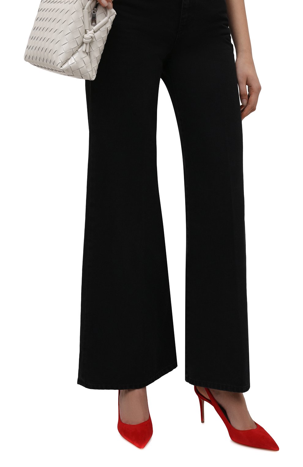 Замшевые туфли bow tie 85 AQUAZZURA, арт. DENMIDP0-SUE-F00, фото 3