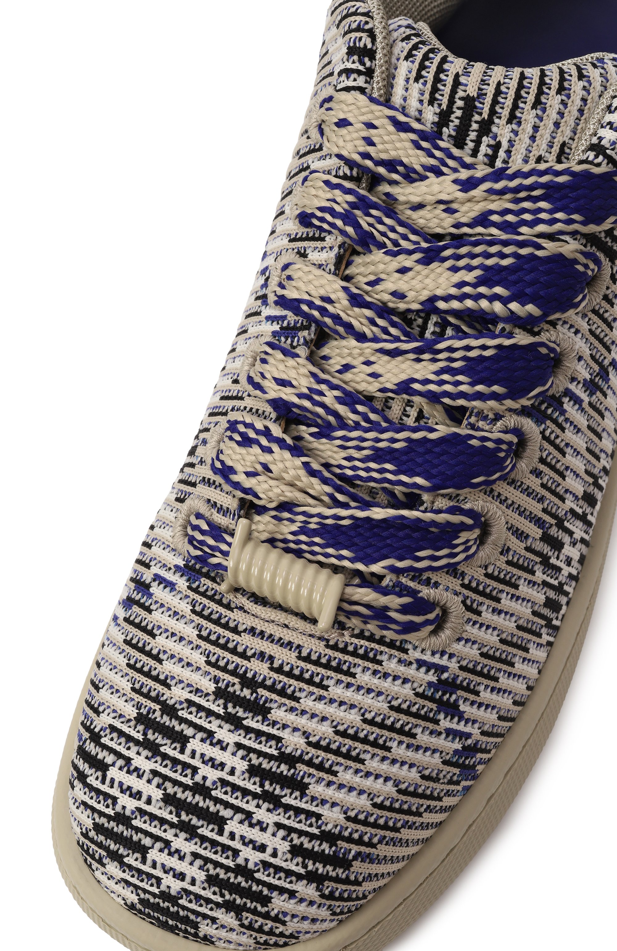 Текстильные кеды box BURBERRY, арт. 8088487, фото 7