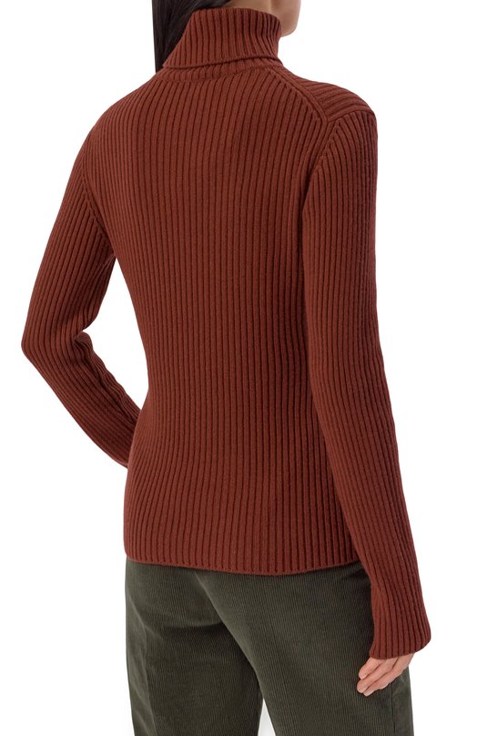 Кашемировый свитер Loro Piana FAL3580 Коричневый  FAL3580 Фото 4