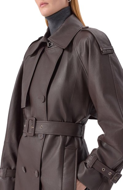 Кожаный тренч IVY OAK, арт. I0118037/LINDA, фото 5