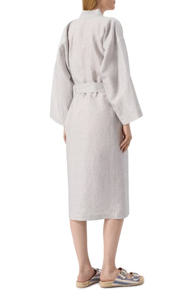 Халат изо льна и хлопка FRETTE, арт. FR6853 R0303 G02S, фото 4