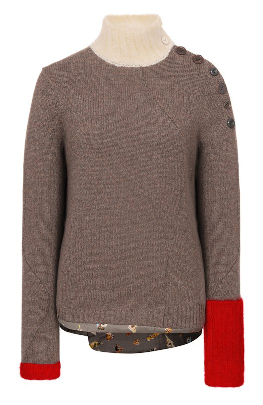 Свитер из кашемира и шерсти Undercover UC2E1905 Серый UC2E1905