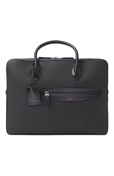 Мужская портфель SANTONI, арт. UIBGA2868BS-ACSU