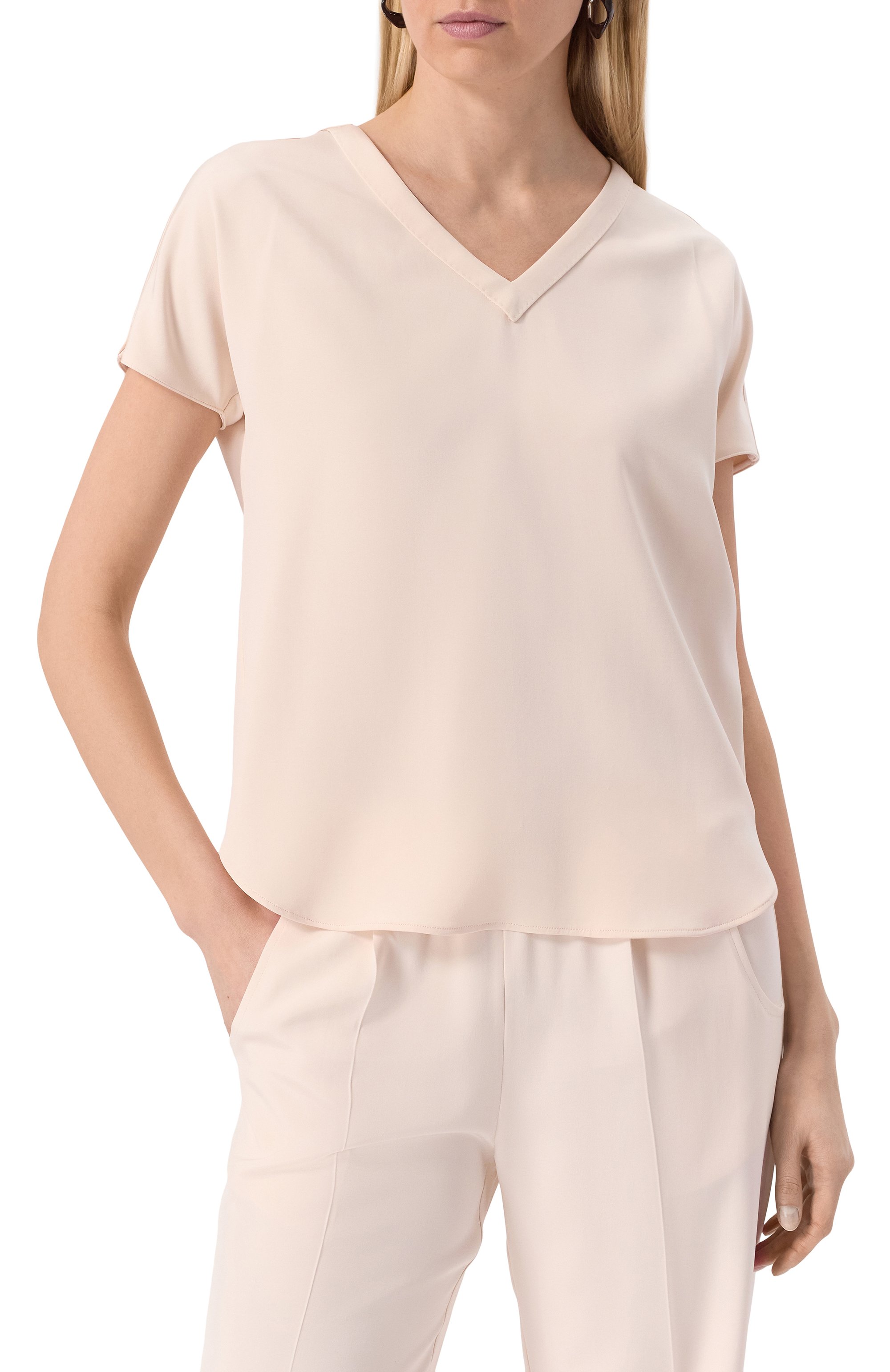 Шелковый топ KITON, арт. D47454K0977A22, фото 3