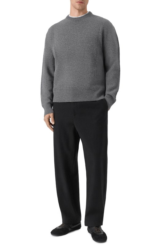 Свитер из шерсти и кашемира Jil Sander J21GP0194/J14818 Серый  J21GP0194/J14818 Фото 2