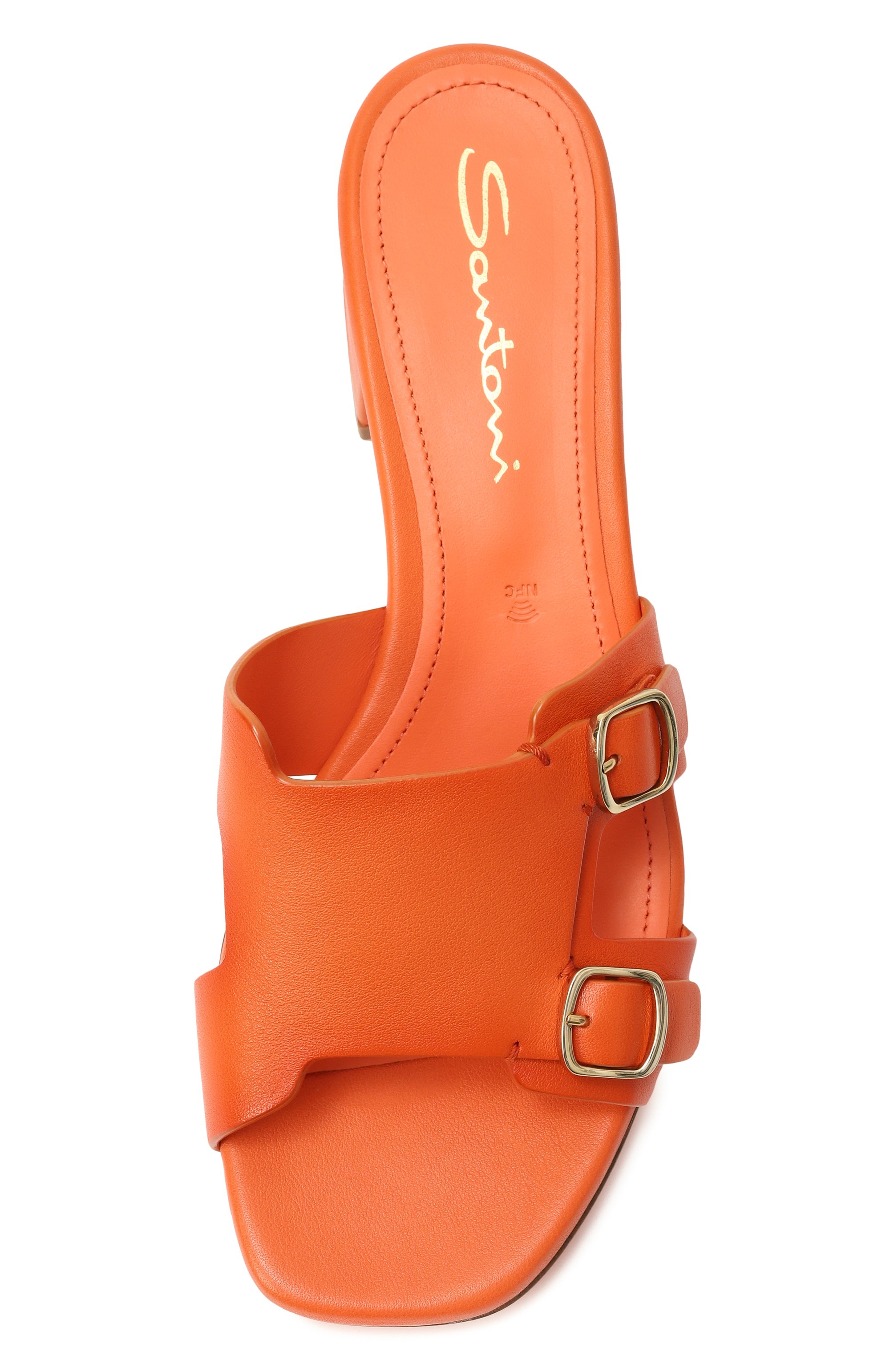 Кожаные мюли didi SANTONI, арт. WHVG70987HA2TLGA, фото 6