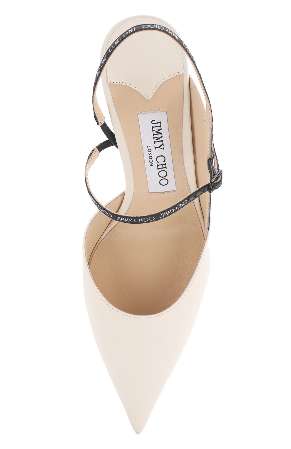 Кожаные туфли ray 65 JIMMY CHOO, арт. RAY 65/JWR, фото 5