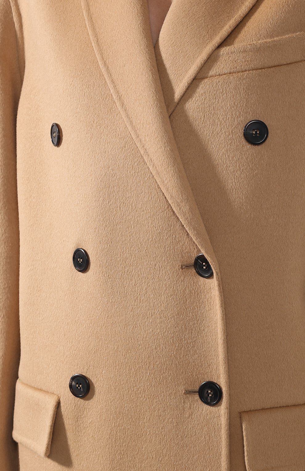 Двубортное шерстяное пальто PRADA, арт. P677HY-03H-F0040, фото 5