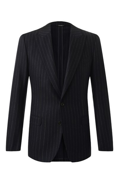 Мужской пиджак из шерсти и кашемира DOLCE & GABBANA, арт. G2NW0T/FRCB7